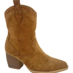 Noelle dame cowboystøvler 2484 - Camel