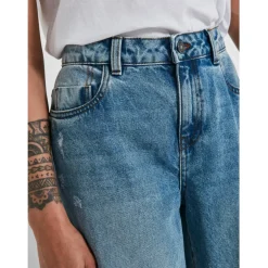 Noisy May dame buks NMAMANDA - Light Blue Denim