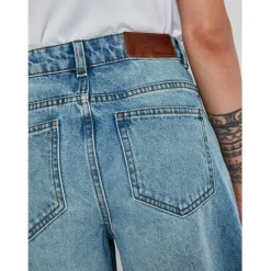 Noisy May dame buks NMAMANDA - Light Blue Denim