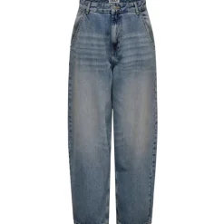 ONLGIA MID LOOSE BAGGY DNM DOT413 - Medium blue denim