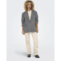 ONLY dame blazer ONLCORY - Medium Grey Denim