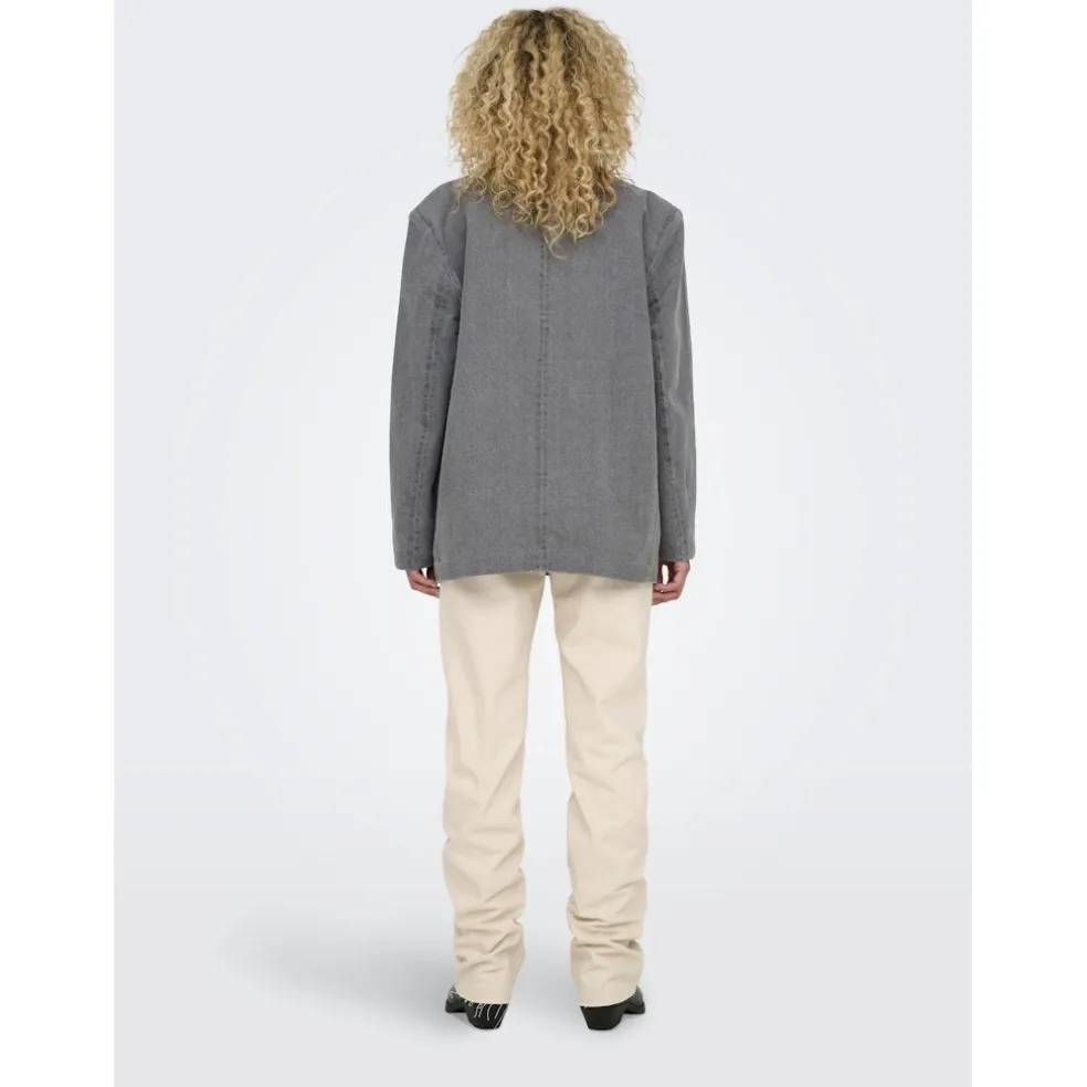 ONLY dame blazer ONLCORY - Medium Grey Denim