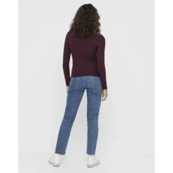 ONLY dame bluse ONLEMMA - Madder Brown