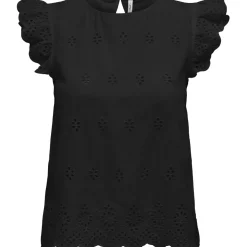 ONLY dame bluse ONLLOU - Black