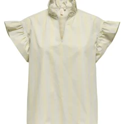 ONLY dame bluse ONLMALOU - Pumice Stone CASHMERE BLUE