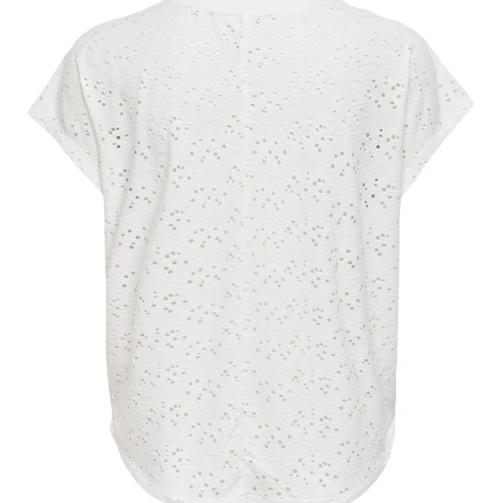 ONLY dame bluse ONLSMILLA - Cloud Dancer