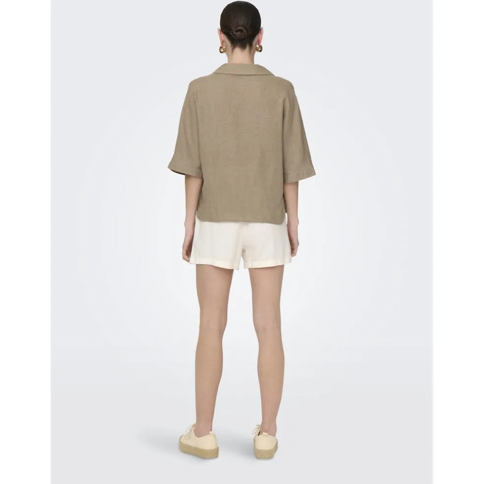 ONLY dame bluse ONLTOKYO - Brindle