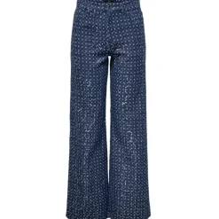 ONLY DAME BUKSER ONLEVITA - Dark Blue Denim