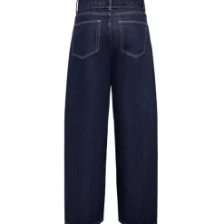 ONLY DAME BUKSER ONLGIANNA - Dark Blue Denim Rinse