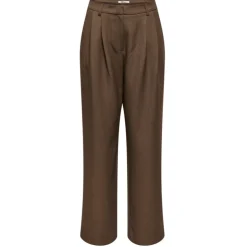 ONLY dame bukser ONLHATTIE - Slate Black Melange