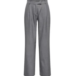 ONLY dame bukser ONLLINDA - Medium grey melange