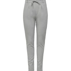 ONLY dame bukser ONLPOPTRASH - Light Grey Melange