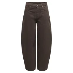 Only dame bukser ONLTAYLOR - Dark Brown