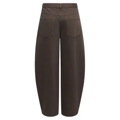 Only dame bukser ONLTAYLOR - Dark Brown