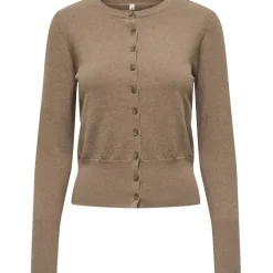 ONLY Dame Cardigan ONLAma - Toasted Coconut Button