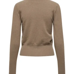 ONLY Dame Cardigan ONLAma - Toasted Coconut Button
