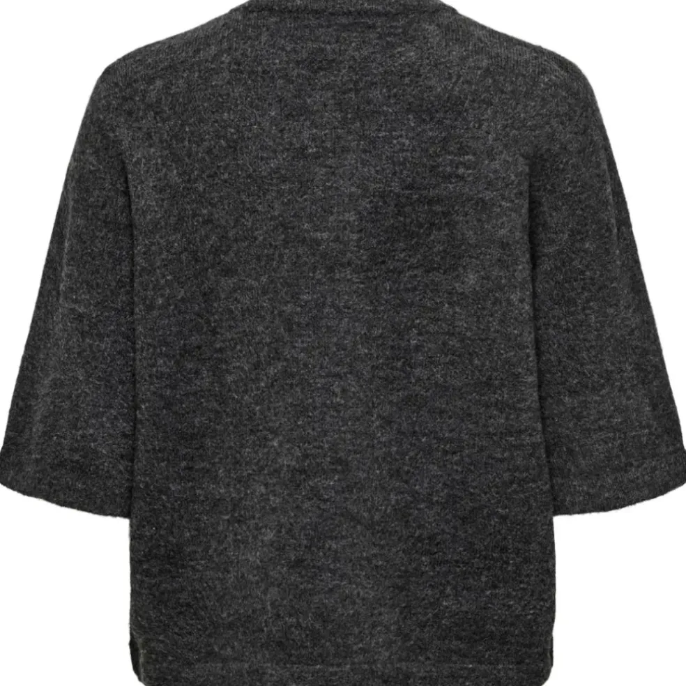 ONLY dame cardigan ONLCAMILLA - Dark grey melange