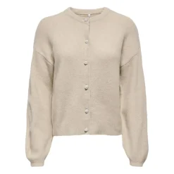 ONLY DAME CARDIGAN ONLISABELLA - Pumice Stone