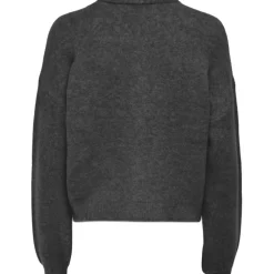 ONLY DAME CARDIGAN ONLISABELLA - Dark grey melange