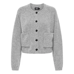 ONLY dame cardigan ONLPIEMONTE - Light Grey Melange