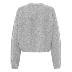 ONLY dame cardigan ONLPIEMONTE - Light Grey Melange