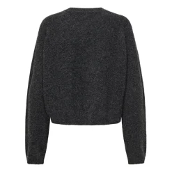 ONLY dame cardigan ONLPIEMONTE - Dark grey melange