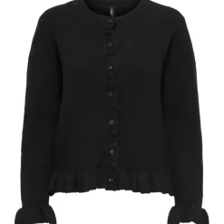 ONLY DAME CARDIGAN ONLRIMA - Black Button