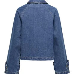 ONLY dame jakke ONLAPRIL - Medium blue denim