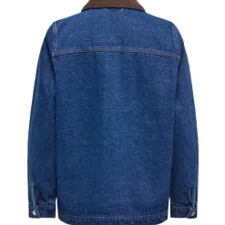 ONLY dame jakke ONLFRANKIE - Dark Blue Denim