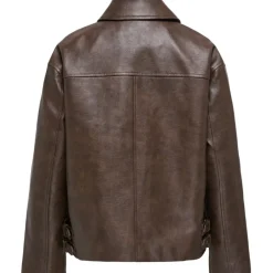 ONLY DAME JAKKE ONLJASMIN - Bitter Chocolate