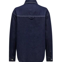 ONLY dame jakke ONLNEHVA - Dark Blue Denim