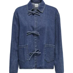 ONLY dame jakke ONLTHILLE - Dark Blue Denim