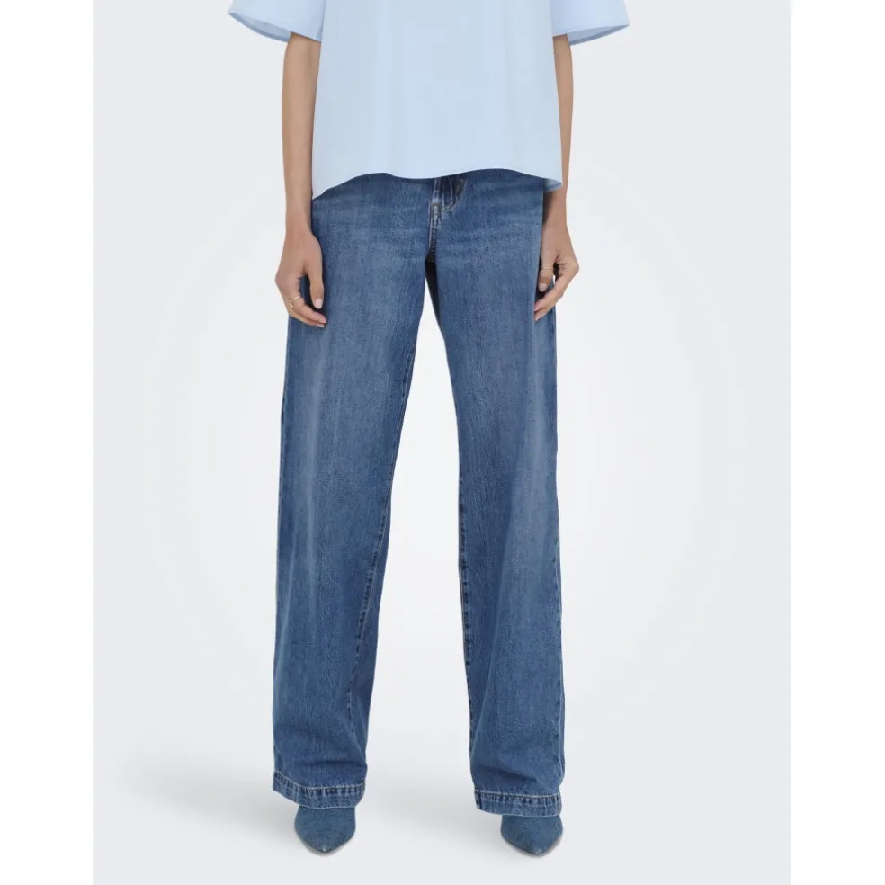 ONLY Dame Jeans ONLMagdeburg - Medium blue denim
