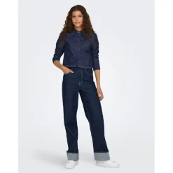 ONLY dame jeans ONLMERCER - Dark Blue Denim
