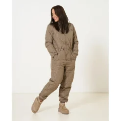 ONLY dame jumpsuit ONLPALMA - Walnut
