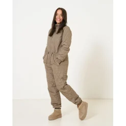 ONLY dame jumpsuit ONLPALMA - Walnut