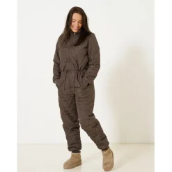 ONLY dame jumpsuit ONLPALMA - Chocolate Brown