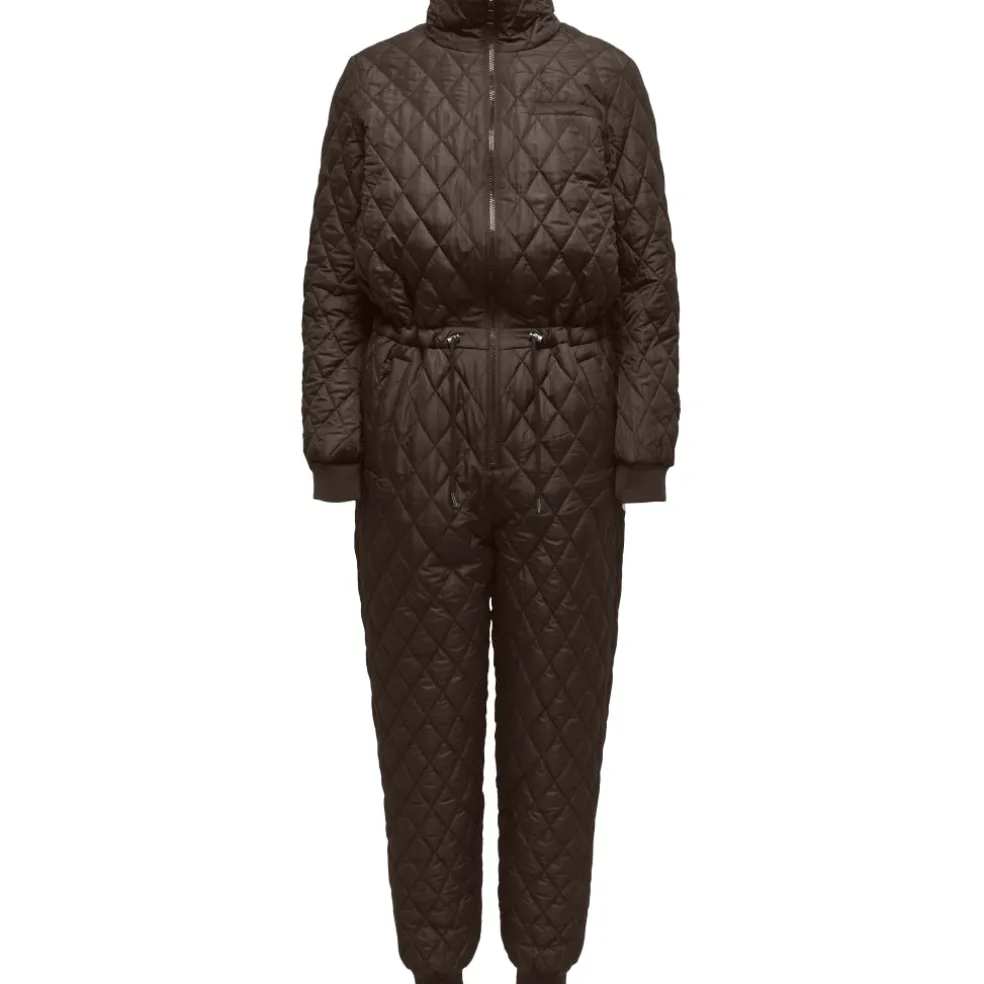 ONLY dame jumpsuit ONLPALMA - Chocolate Brown