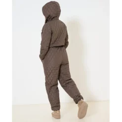 ONLY dame jumpsuit ONLPERNILLE - Chocolate Brown