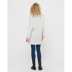ONLY dame kjole CAROL - Light Grey Melange