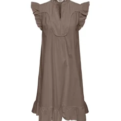 Only dame kjole ONLADDA - Brown Lentil