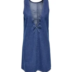 ONLY dame kjole ONLANNIE - Medium blue denim