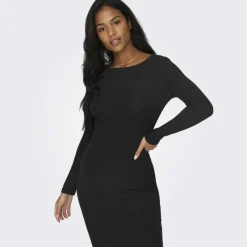 ONLY dame kjole ONLEMMA - Black