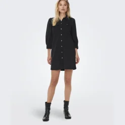 ONLY dame kjole ONLFELICA - Washed Black