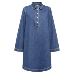 ONLY dame kjole ONLFREYA - Medium blue denim