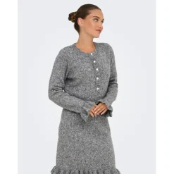 ONLY DAME KJOLE ONLMERA - Medium grey melange