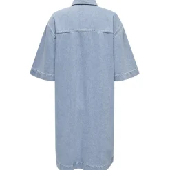 ONLY dame kjole ONLSOPHIE - Light Blue Denim