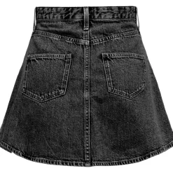 ONLY dame nederdel ONLEDEN - Washed Black