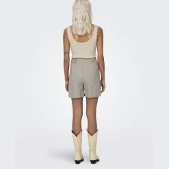 ONLY dame shorts ONLLINDA - Fungi MELANGE