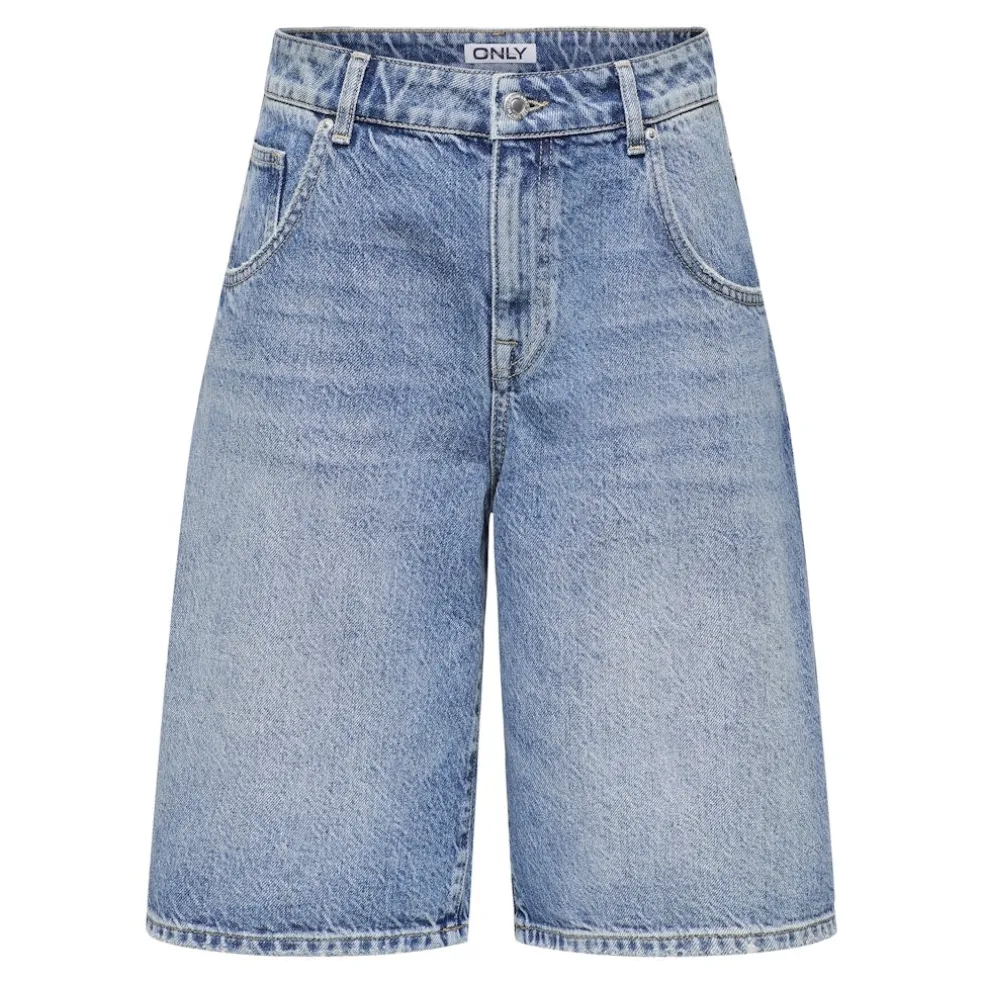 Only dame shorts ONLMATE - Medium blue denim